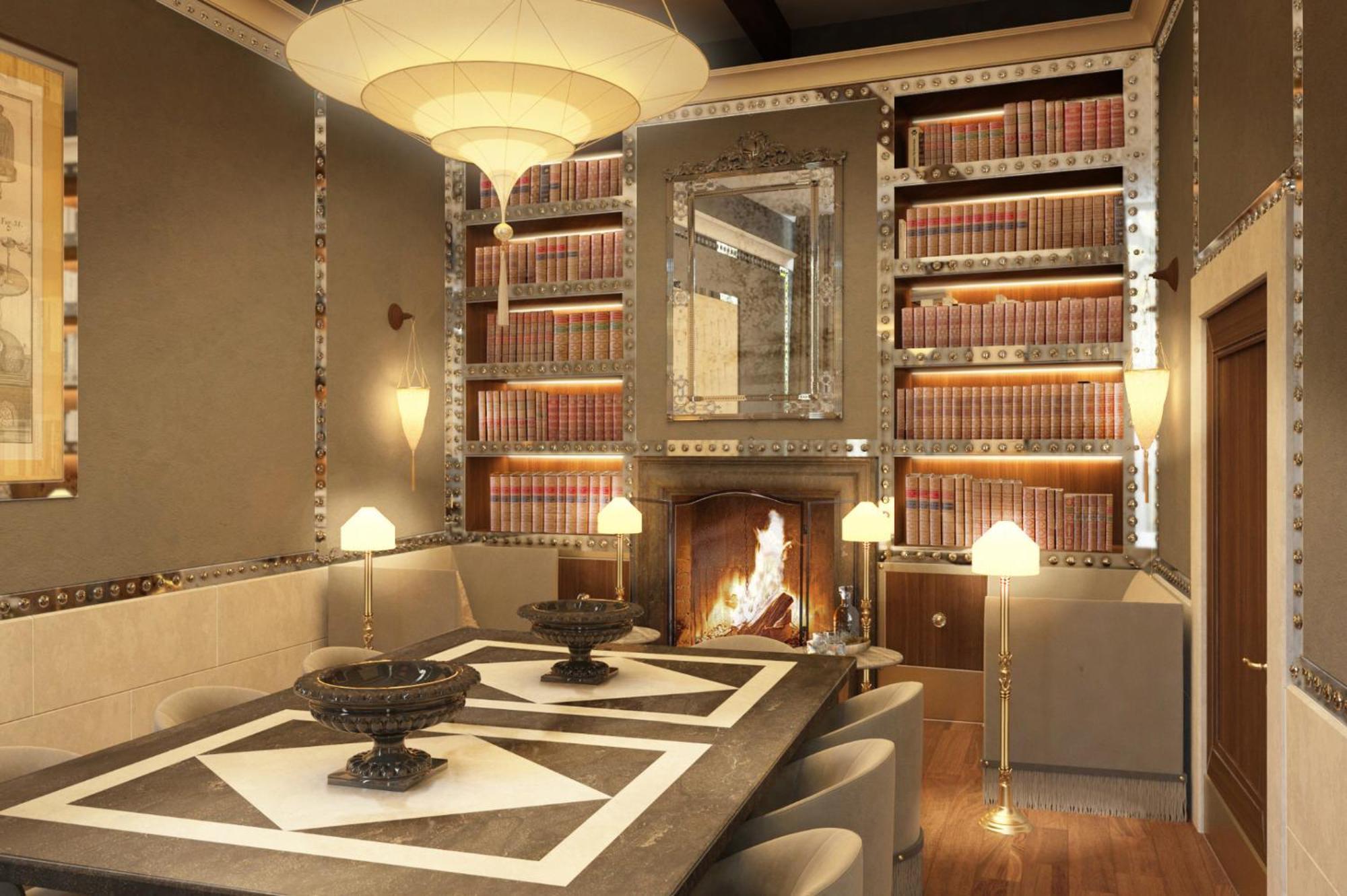 Hotel Gabrielli Venezia - Starhotels Collezione Eksteriør bilde The library