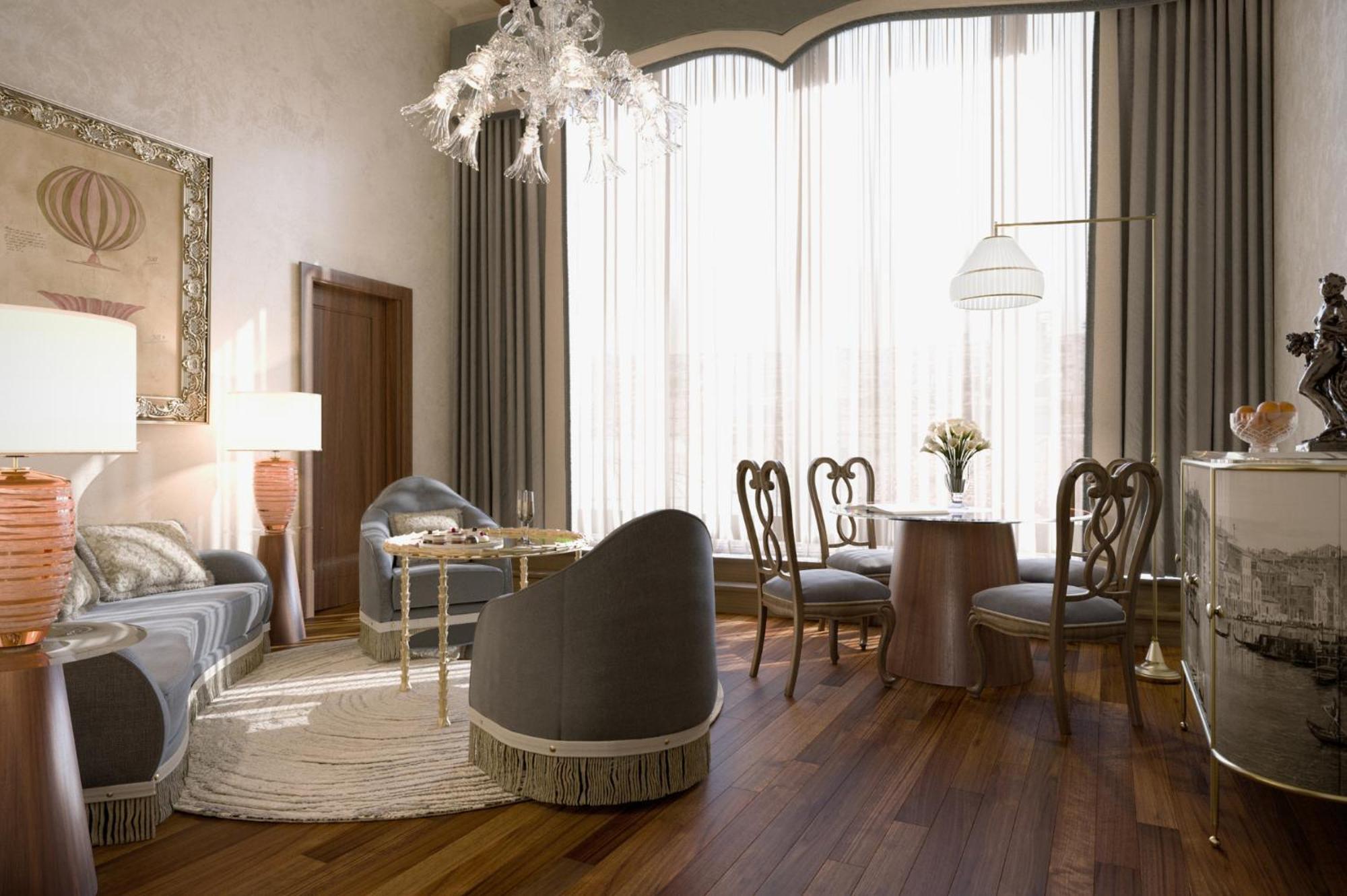 Hotel Gabrielli Venezia - Starhotels Collezione Eksteriør bilde 3D interior rendering