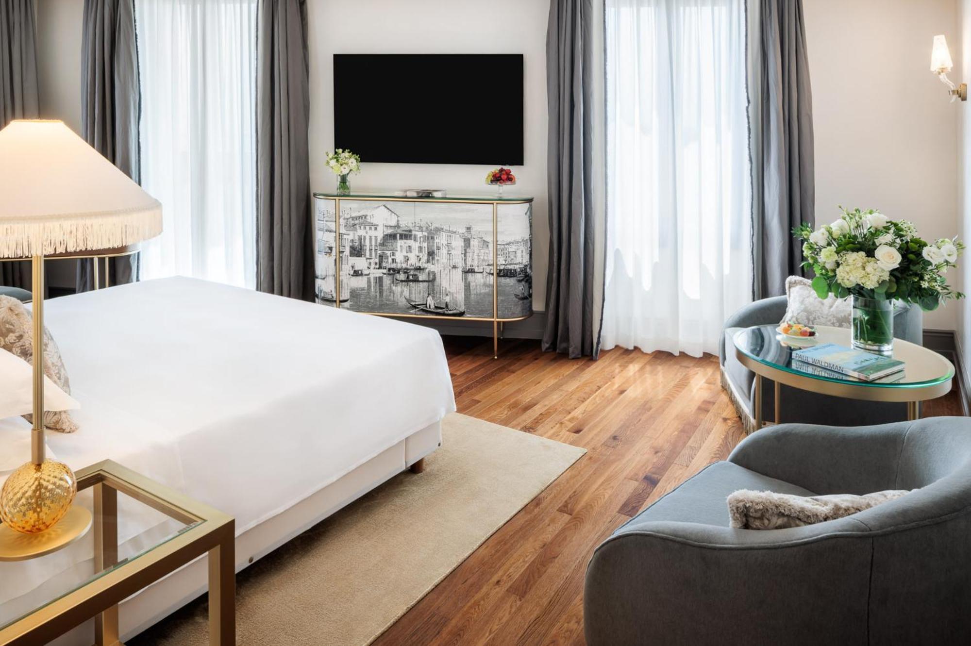 Hotel Gabrielli Venezia - Starhotels Collezione Rom bilde A room at the Hotel de la Paix