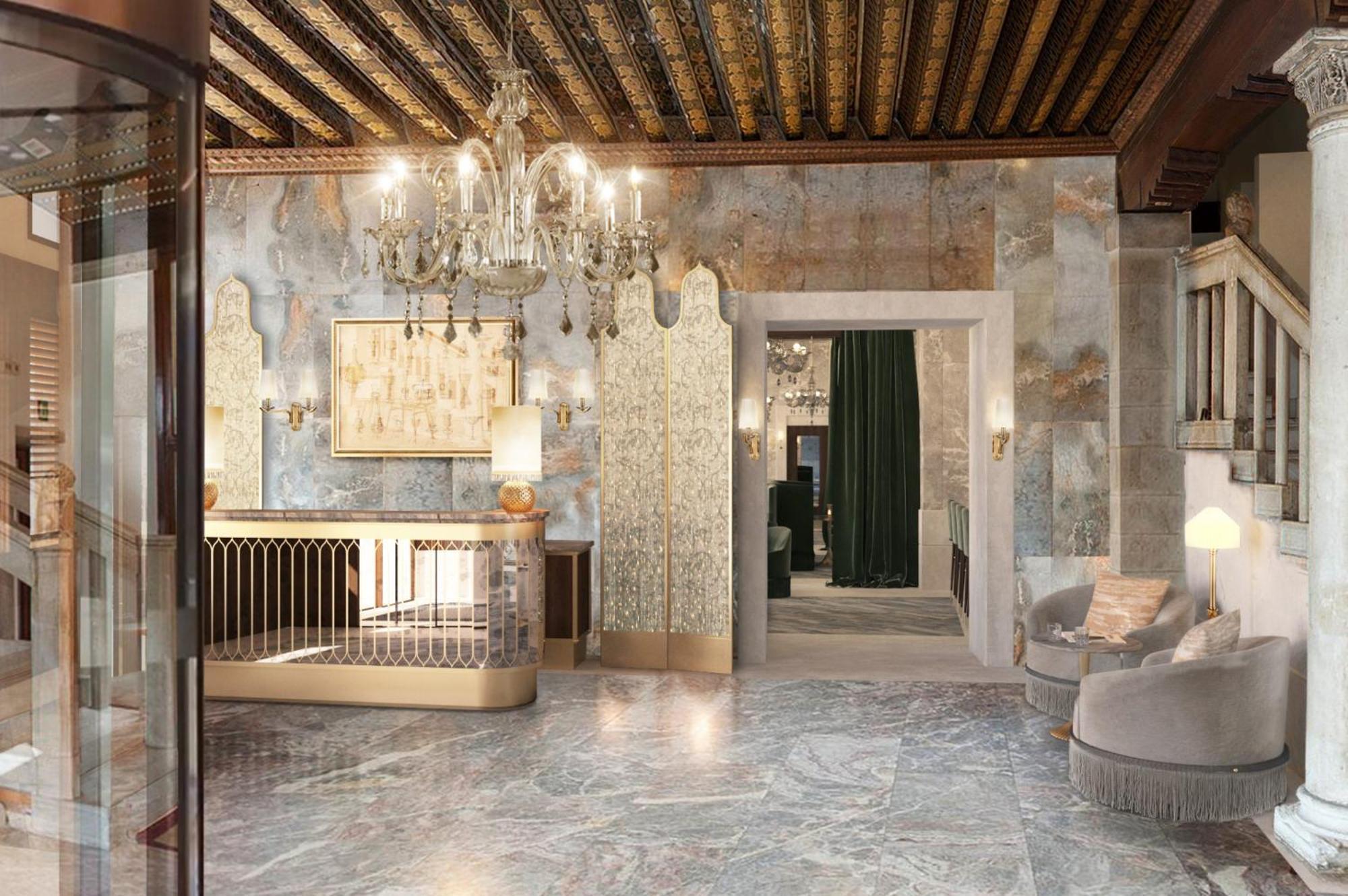 Hotel Gabrielli Venezia - Starhotels Collezione Eksteriør bilde The lobby of the hotel
