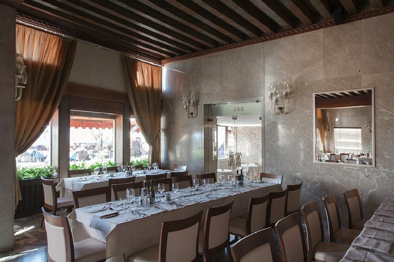 Hotel Gabrielli Venezia - Starhotels Collezione Eksteriør bilde Restaurant "La Pergoletta"
